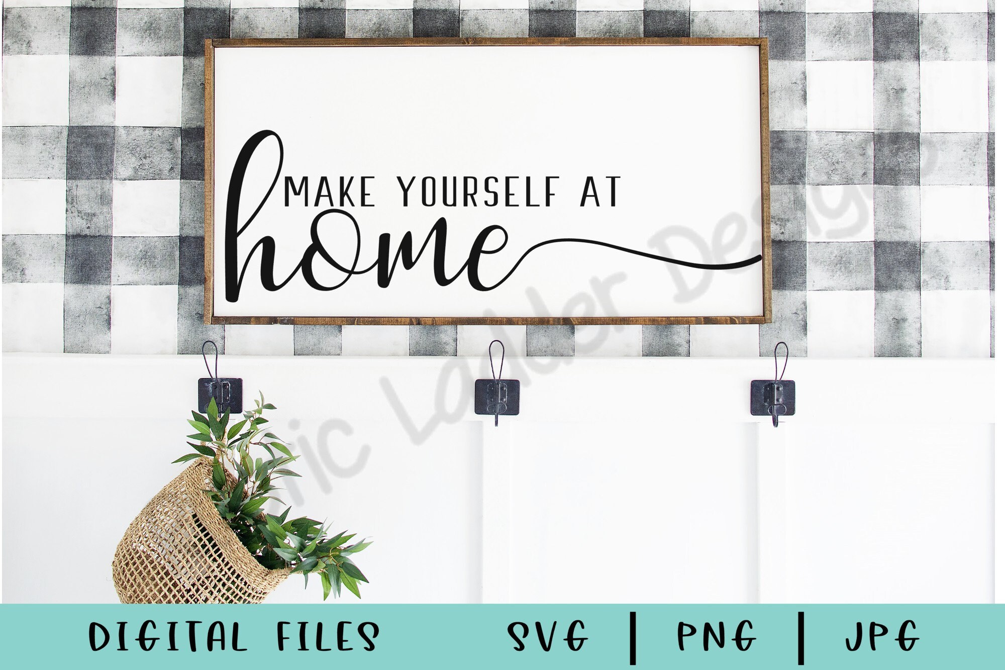 Make Yourself at Home Pattern by Kimberbell Machine Embroidery