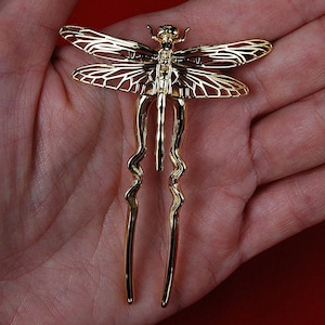 Dragonfly Hair Pin, Dragonfly Hair Fork, Decorative Hair Combs, Wedding Hair Accessories
