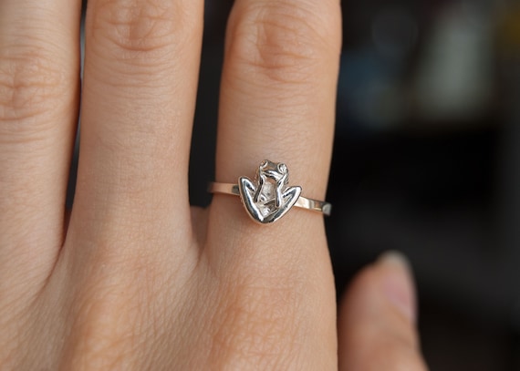 etsy frog ring