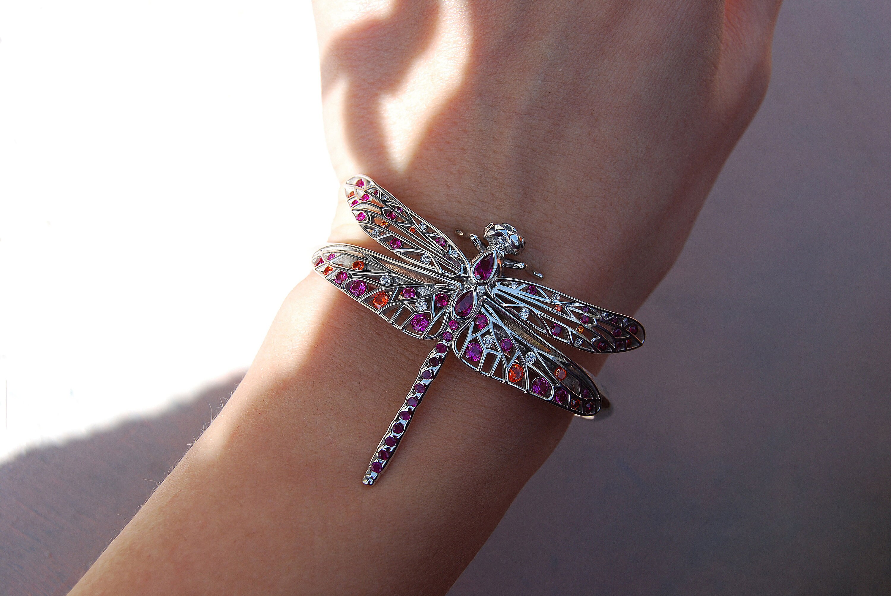 tiffany dragonfly bracelet cuff
