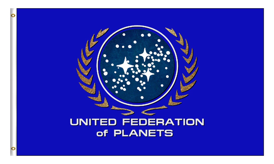 United Federation of Planets Flag | Etsy
