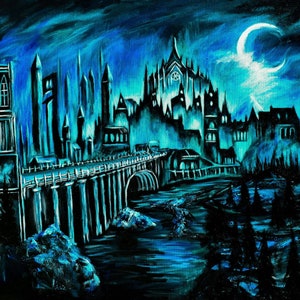 Irithyll of the Boreal Valley Print, dark souls, dark souls 3, dark souls art, dark souls painting, elden ring, bloodborne, sekiro