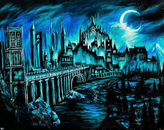 Irithyll of the Boreal Valley Print, dark souls, dark souls 3, dark souls  art, dark souls painting, elden ring, bloodborne, sekiro