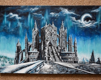 Anor Londo | Original Painting from Dark Souls 3