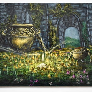 Living Jars, elden ring, elden ring art, dark souls, dark souls 3, bloodborne, dark souls painting, video game fanart, fromsoftware, gothic