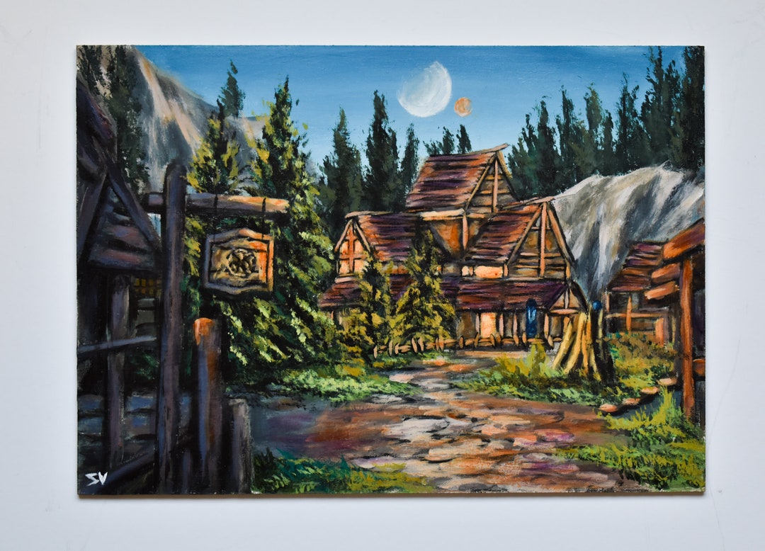 Falkreath Pattern Falkreath, Skyrim, Skyrim Merchandise, Skyrim Fanart, Skyrim Painting ...