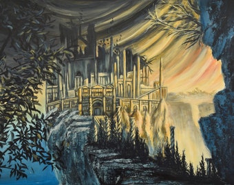 Belurat Tower Settlement Print from Elden Ring