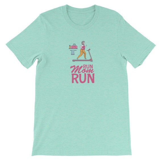 Running Shirt Women's | Funny Workout Shirt | Run Mom Run