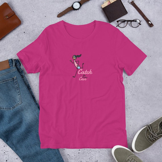 Running Shirt Women's | Funny Workout Shirt | Catch Me If You Can Statement Tee