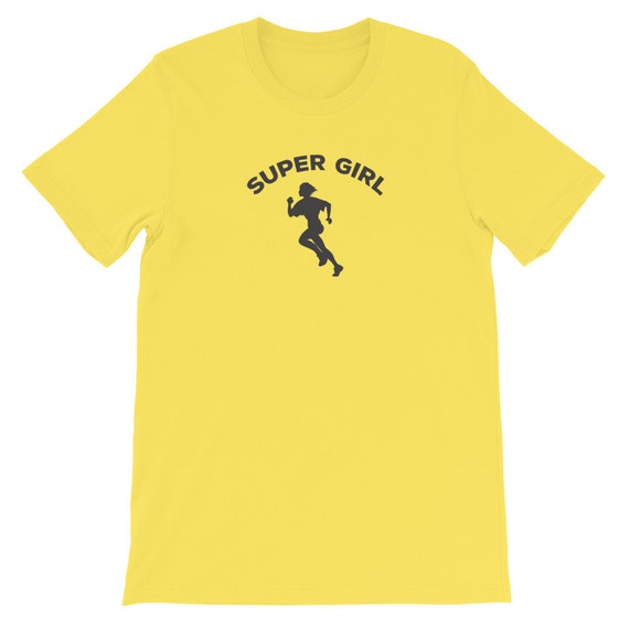 Running Shirt Women's | Funny Workout Shirt | Super Girl