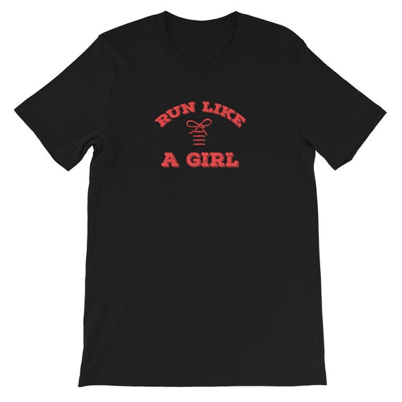 Running Shirt Women's | Funny Workout Shirt | Run Like A Girl