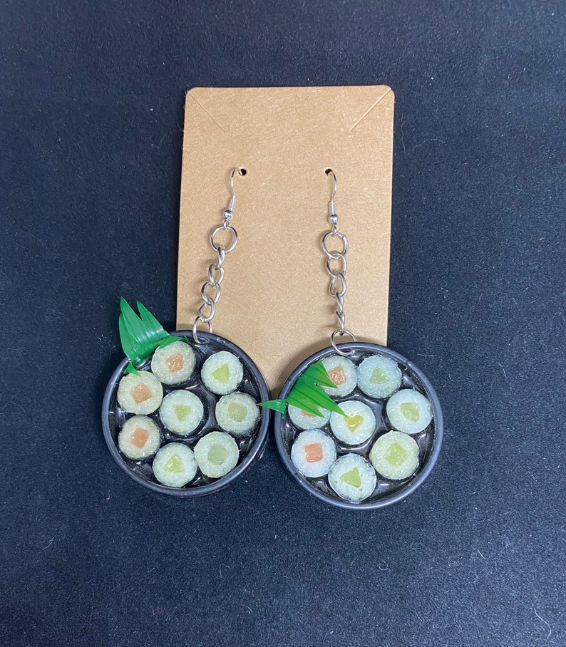 Sushi Earrings