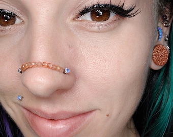 S[unstone] Nose Chain