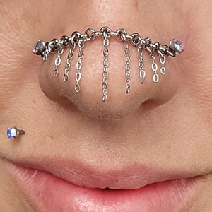 THE EMPRESS Nose Chain