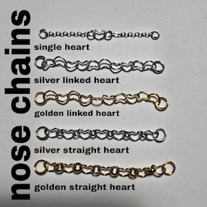 Heart Attack Nose ChainS