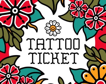 Tattoo Ticket - Permission to Use Existing Art