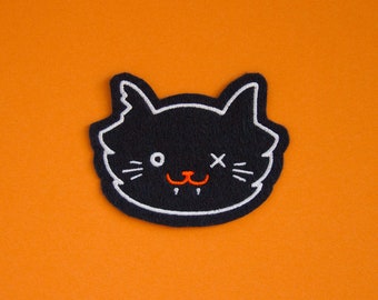 L.E. Kat Felt Patch