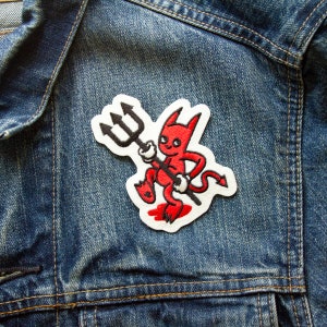 Li'l Hellraiser Devil Felt Patch image 2