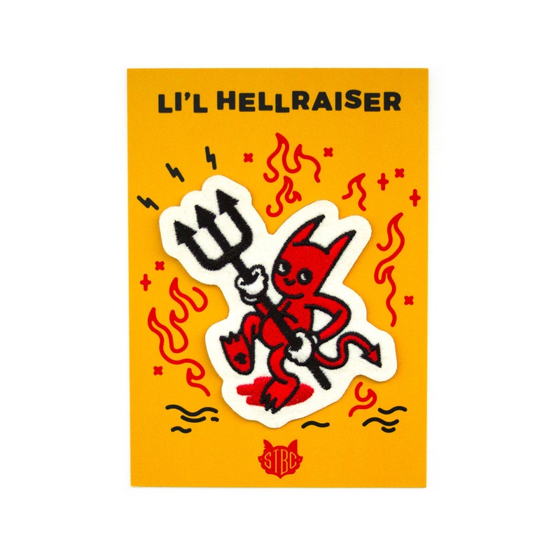 Li'l Hellraiser Devil Felt Patch image 3