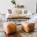 70% OFF SALLE,Set of 2 Moroccan pouf, leather Pouf, ottoman pouf handmade pouf footstool,Ottoman pouf,Amazing square Ottoman e,