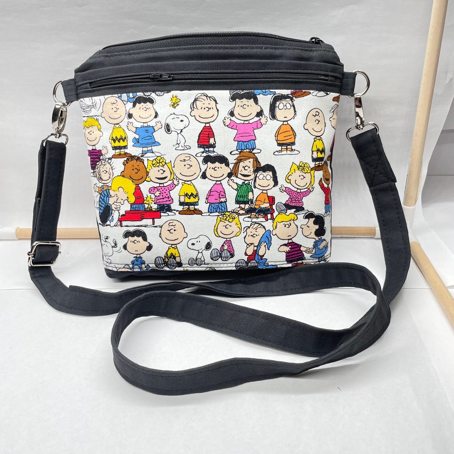 Charlie Brown Characters Peanuts Gang Snoopy Crossbody Purse Etsy