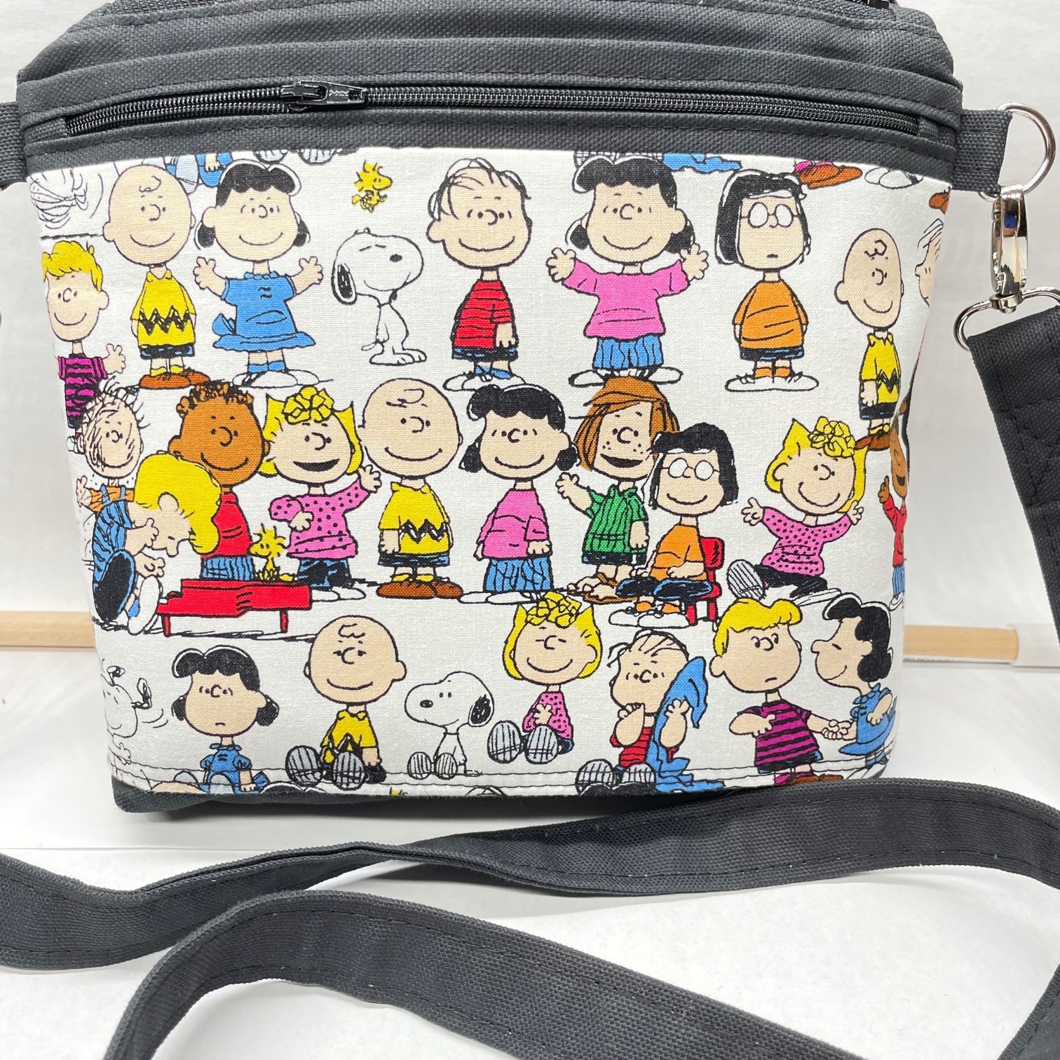 Charlie Brown Characters Peanuts Gang Snoopy Crossbody Purse Etsy