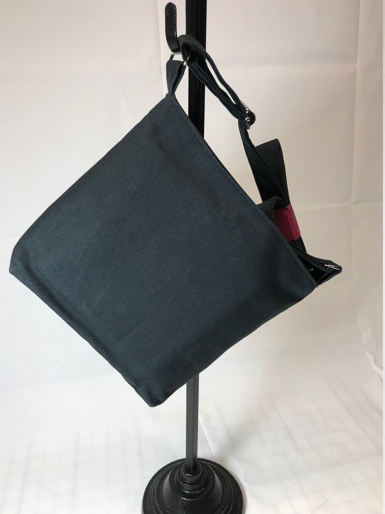 Mother/'s day Duck Canvas Bag Crossbody Purse Made in USA Strap is Adjustable 2 Pockets
