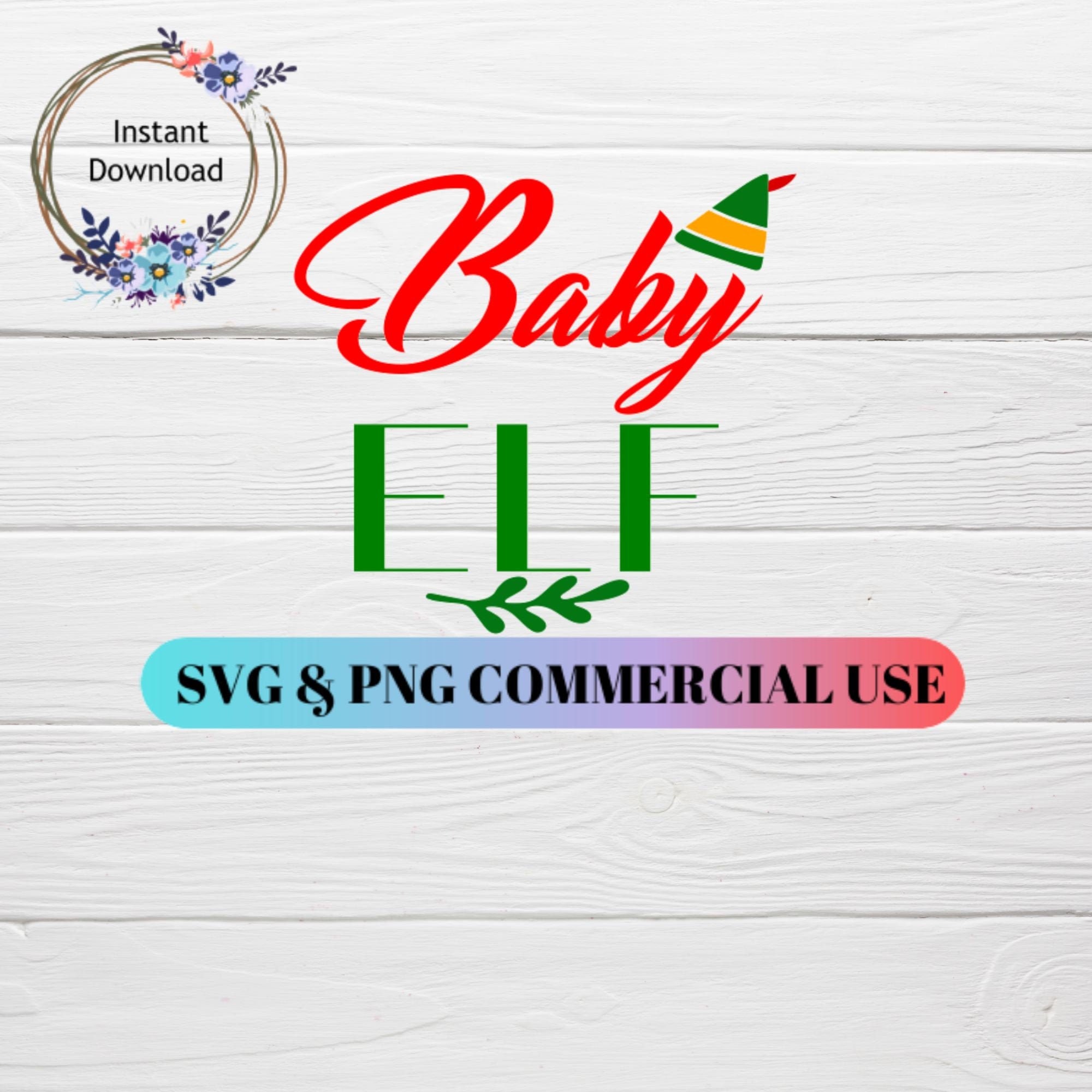 Download Baby Elf Svg Baby Elf Cut Files Christmas Silhouette ...