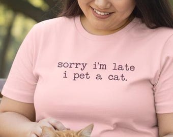 Funny cat shirt mothers day gift for cat mom sarcastic tee gift idea for cat lover women plus size t-shirt cute cat lady gift kitten shirt