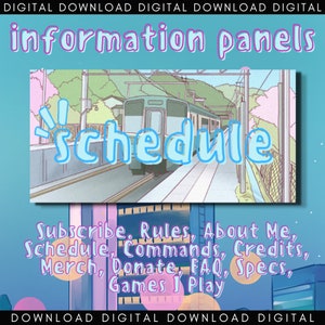 Anime Themed Twitch Panels, Video Game Streaming, Social Media and ...