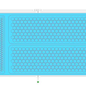 rc car paint hex pattern paint stencil etsy