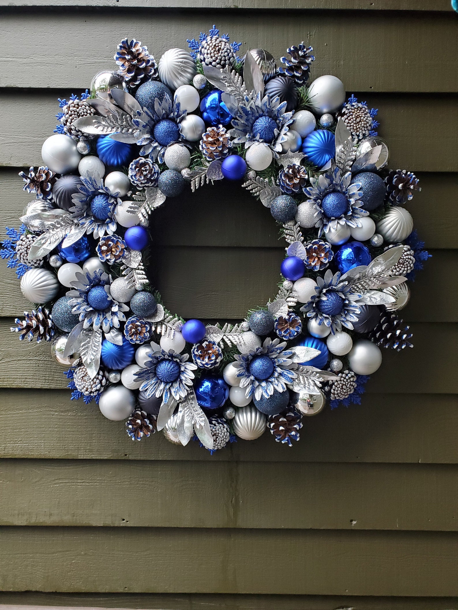 Winter Wreaths Etsy