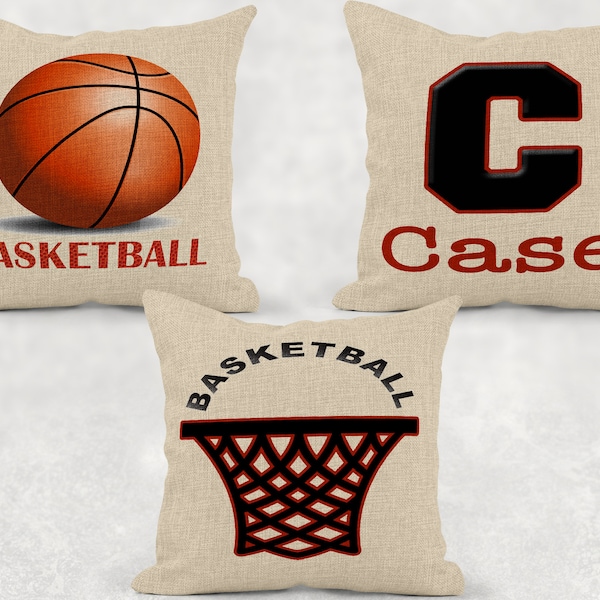 Basketball Pillow Etsy