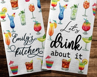 Funny Dish Towel, Tea Towel, Friend gift, Housewarming, Mom Gift, Kitchen Decor, Sarcastic Kitchen Towel