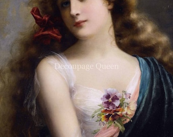 Rice Paper Decoupage - Autumn Beauty - Decoupage Queen - Decoupage Paper - Made in Italy - Decoupage Papers - A2