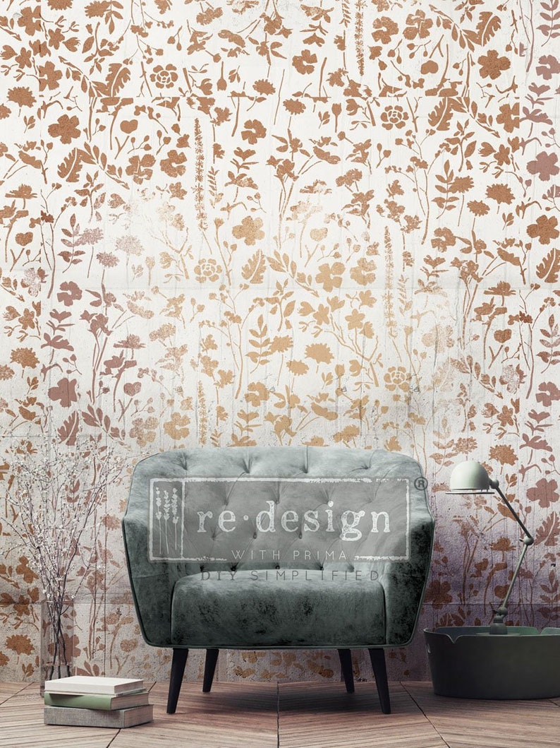 Modern Flora Redesign with Prima 3D Stencil