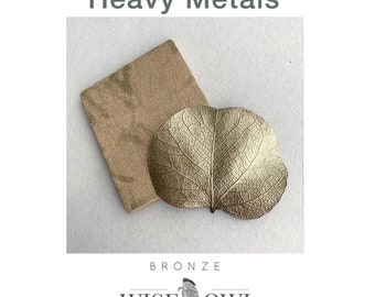 Bronze Metallic Gliding Paint Heävy Mëtal Collection 8oz. By Wise Owl