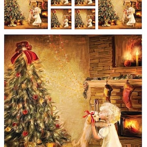 The Best Christmas Present I Paper Designs I  Rice Paper Decoupage I Size A4 I DIY I Furniture Decoupage I Mixed Media I Christmas Paper