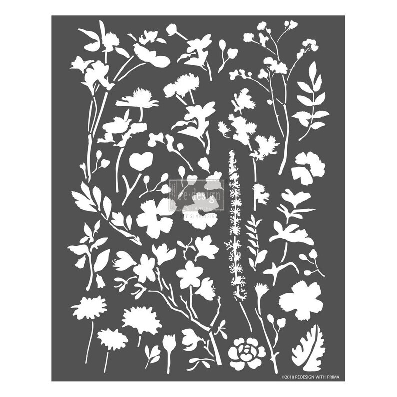 Modern Flora Redesign with Prima 3D Stencil