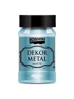 Pentart 50ml Sparkling Silver Metallic Acrylic Paint - TH Decor