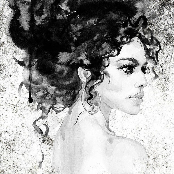 Portrait in Graphite - Etsy