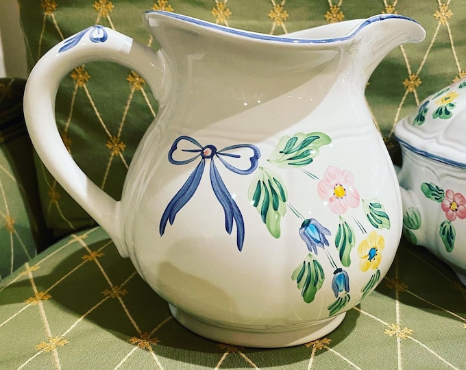 Herend Village Pottery pitcher