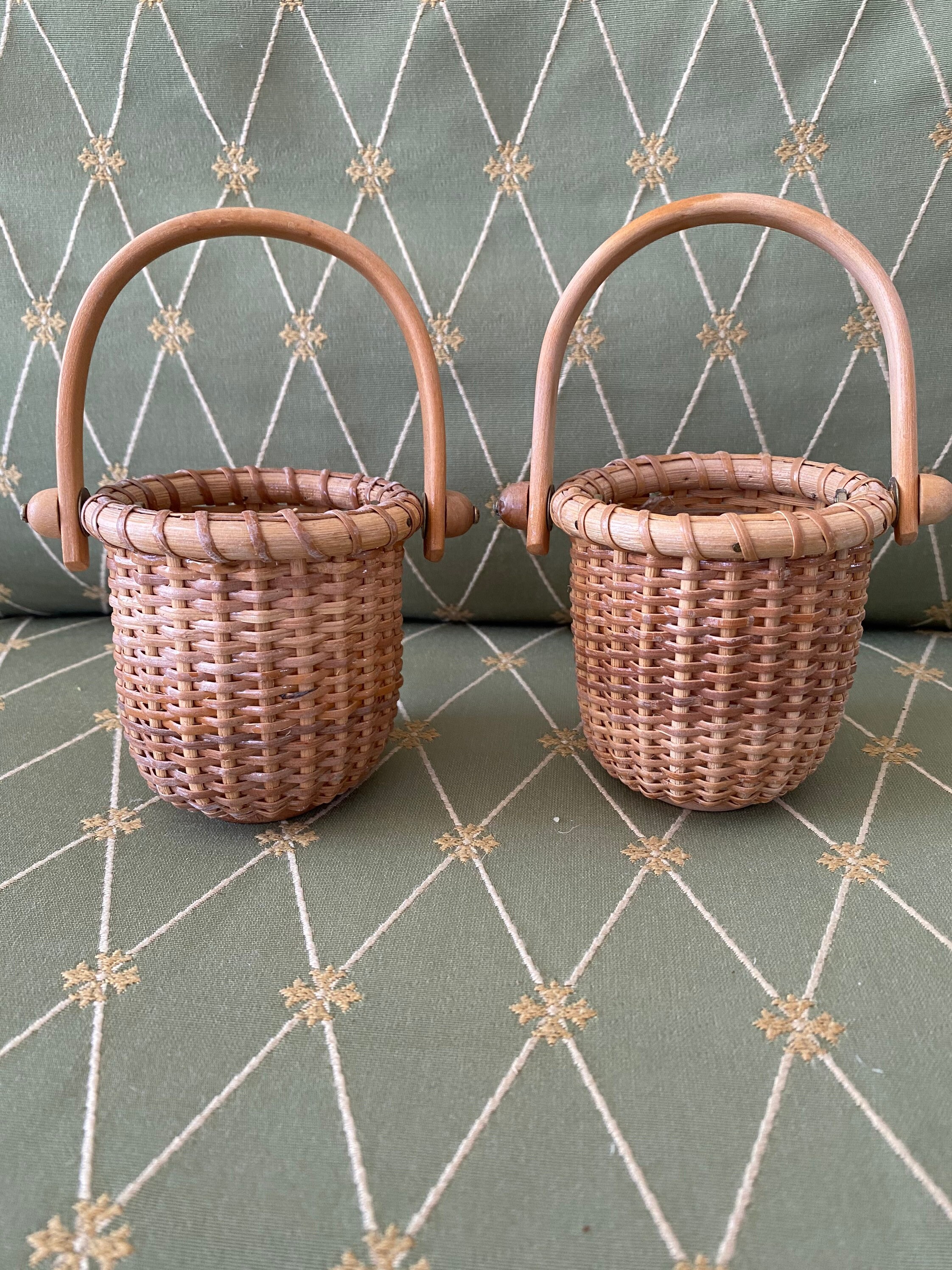 Petite vintage Nantucket baskets