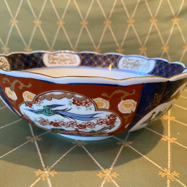 Gold Imari Bowl Etsy