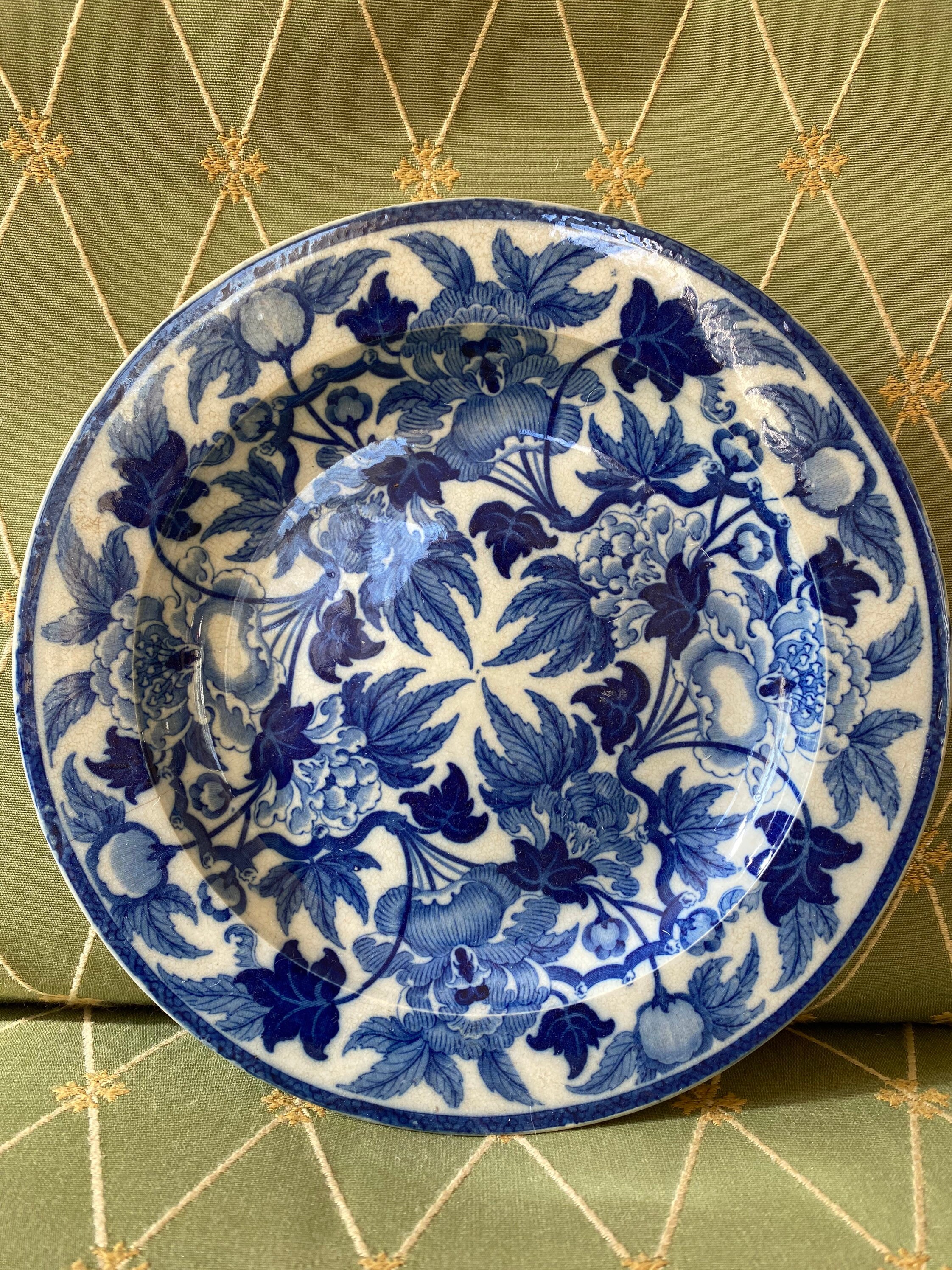 Antique 1807 Wedgwood Peony plate