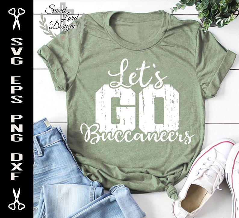 Let's GO Buccaneers SVG png dxf eps silhouette | Etsy