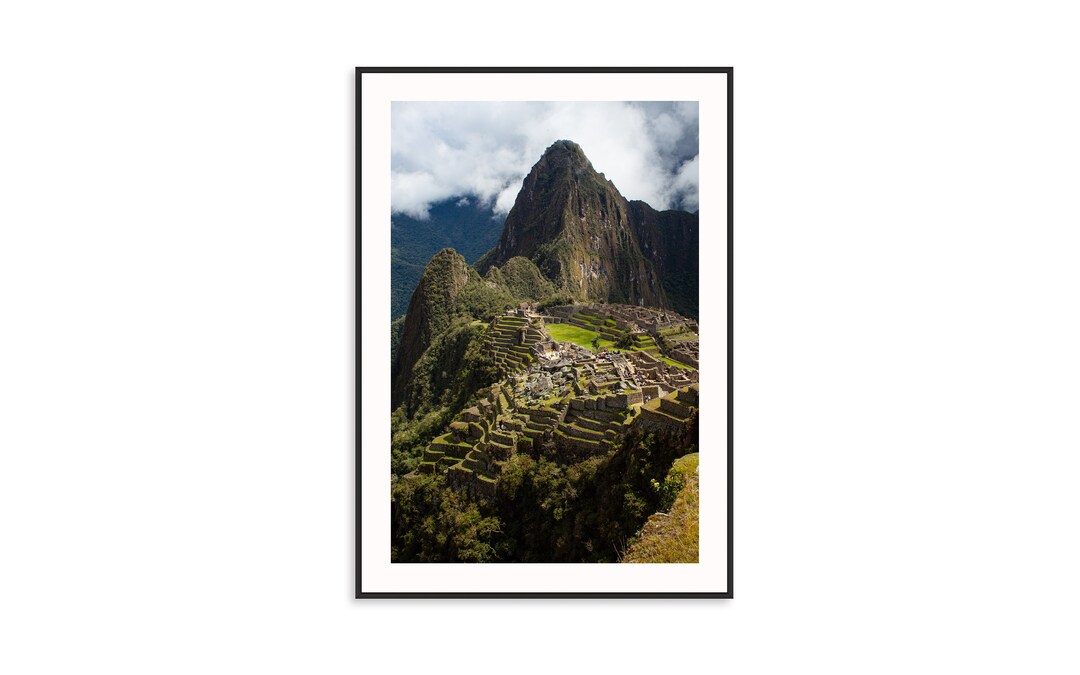 PRINTABLE Machu Picchu Peru Poster - Etsy