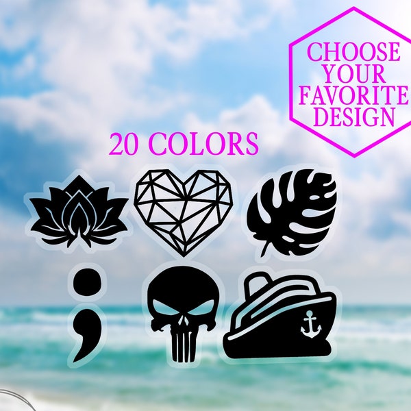 Modern Tanning Decals Custom Body Stencils Custom Gift Idea Cruise Beach Tattoo Sun Tan Bed Beach Skin Sticker Design Ideas Lotus Leaf Heart