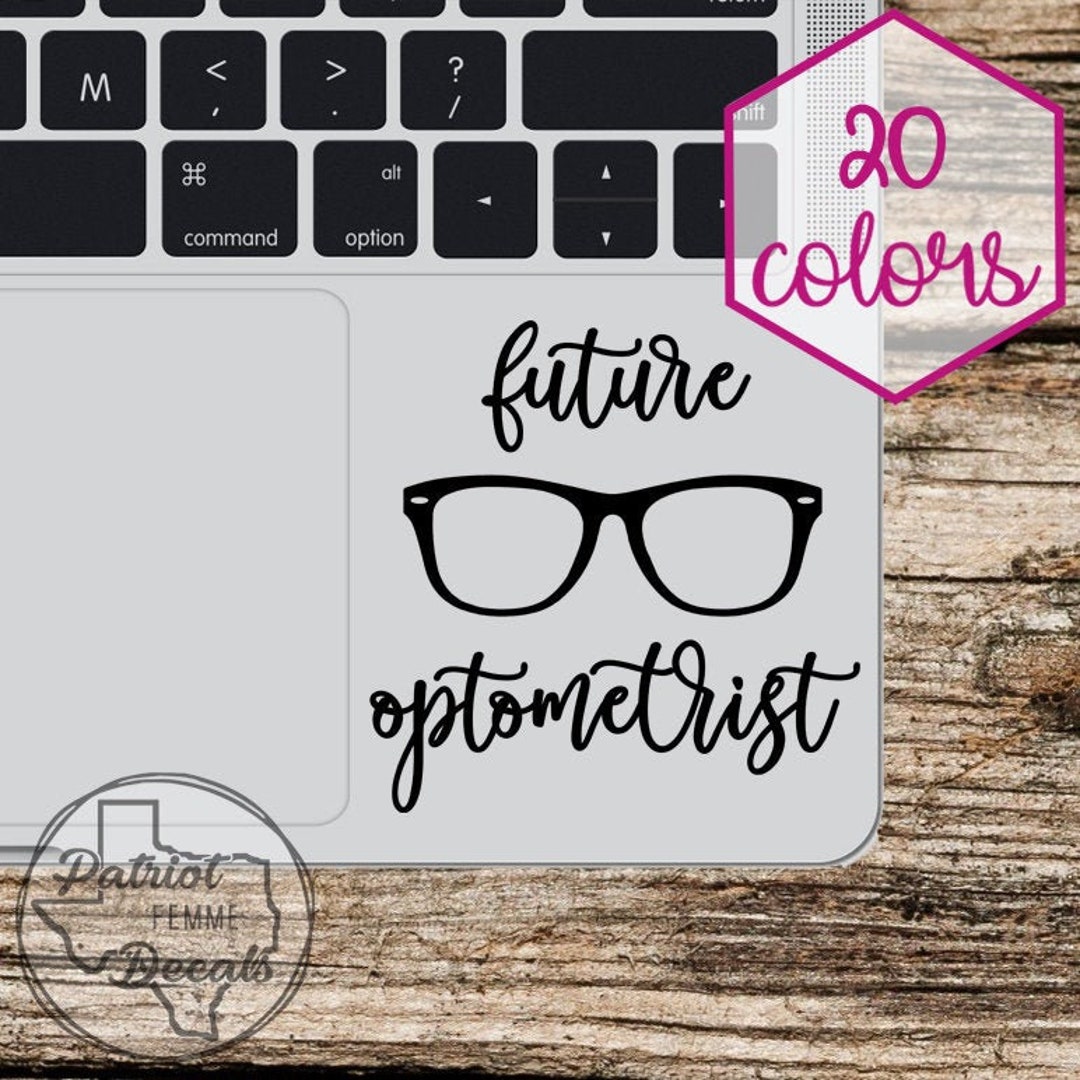 Future Optometrist Decal Optometry Sticker Gift Idea Ideas School ...