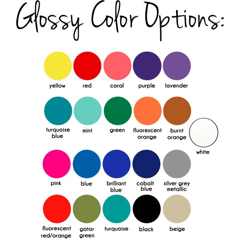 Custom Makeup Organizer Drawer Labels Decal Decals Label Etsy